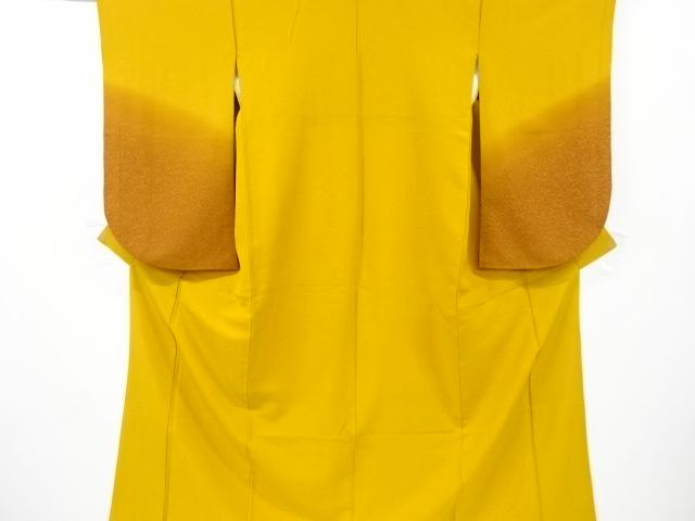 JAPANESE KIMONO / VINTAGE LONG SLEEVES KIMONO / SCATTERED NORI PATTERN